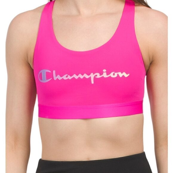 Champion Other - NWT Champion Absolute Eco Graphic Pink Sports Bra